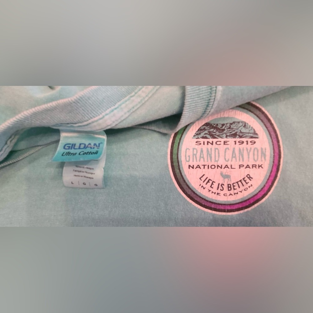 Mint green Long Sleeve Grand Canyon Shirt - Picture 8 of 11